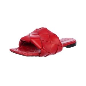 Bottega Veneta leather slides
